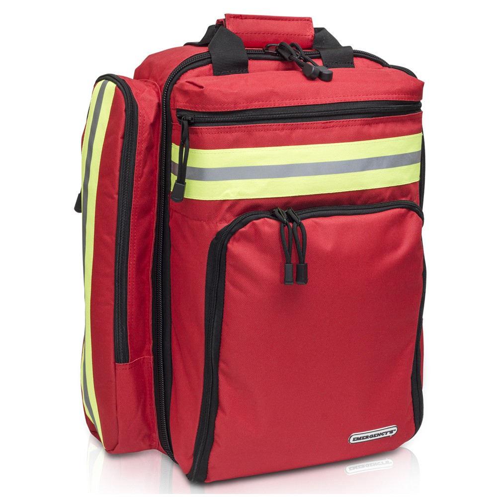Elite Bags SUPPORTER Notfallrucksack 37 x 45 x 21 cm Rot mit AED-Fach