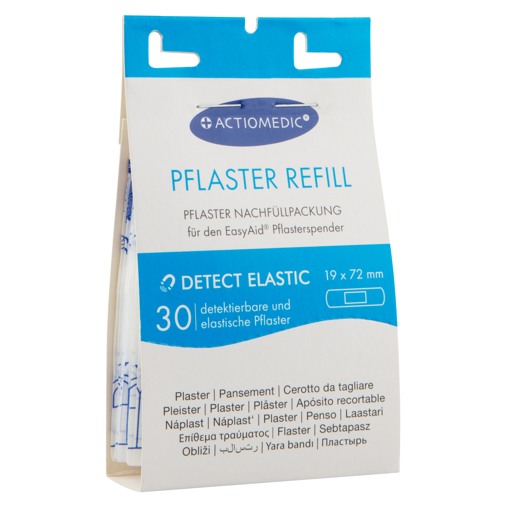 Actiomedic EasyAid Refill DETECT ELASTIC Pflasterstrips 30 Stück
