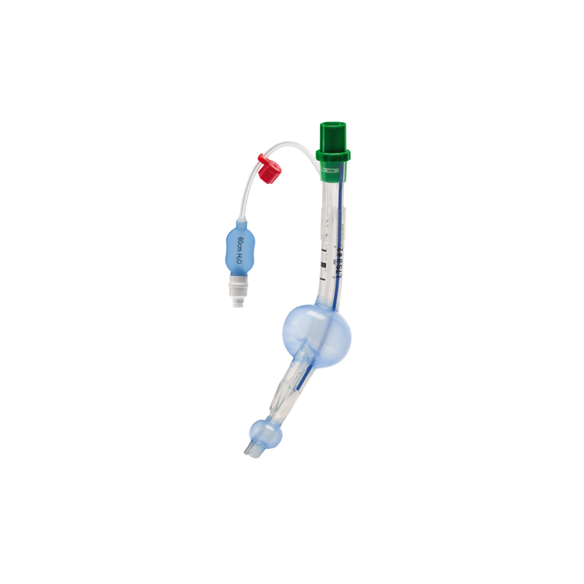 VBM Larynx-Tubus LTS II Einzelset mit farkodierter Spritze 