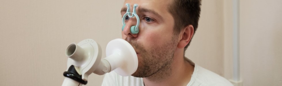Spirometrie für die Überprüfung der Atemfunktion