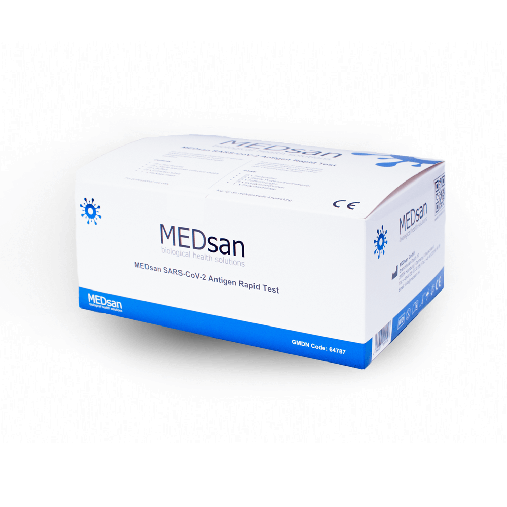 MEDsan® SARS-CoV-2 Antigen Rapid Test Packung à 25 Stück