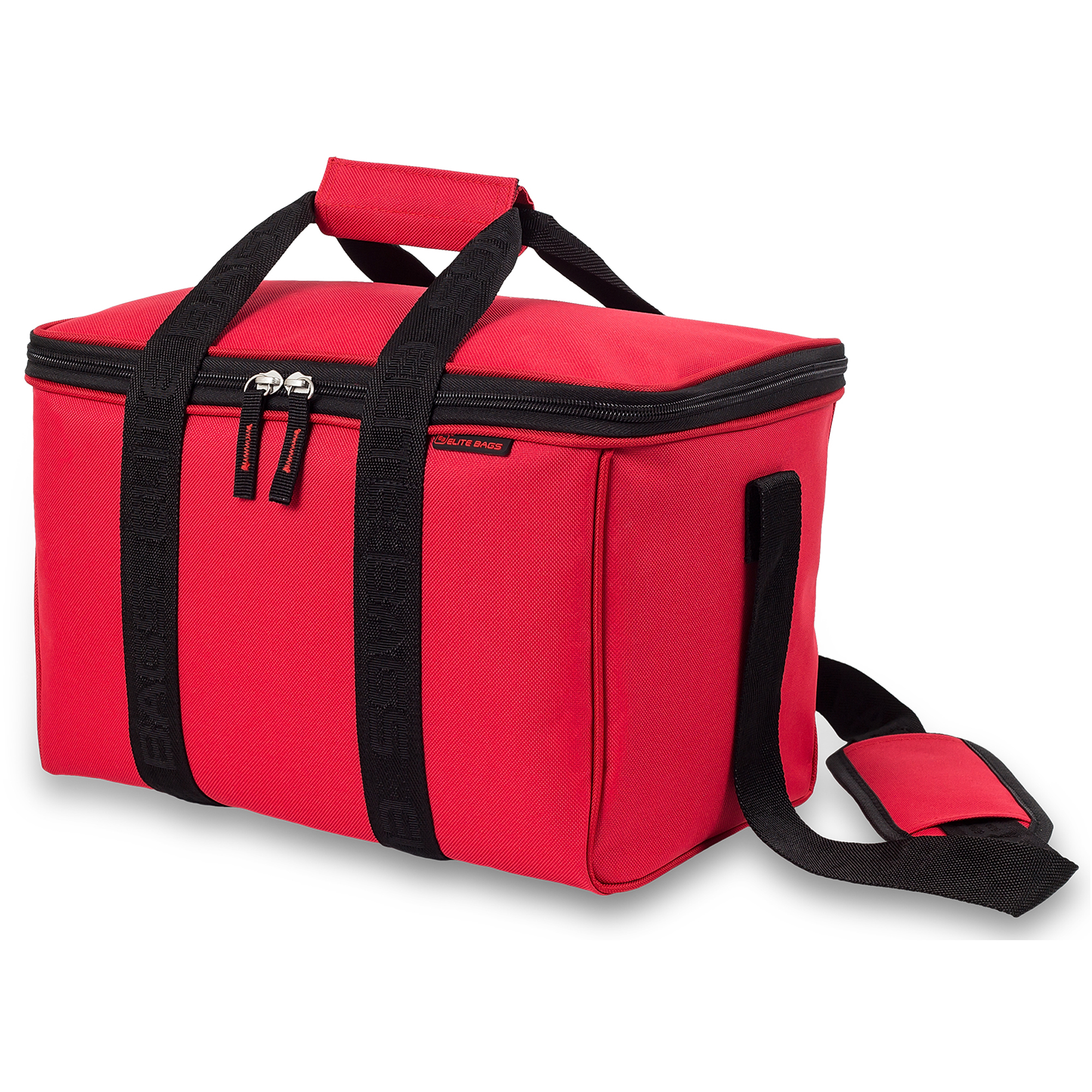 Elite Bags MULTY´S Multifunktionstasche Rot/Schwarz 34 x 21 x 20 cm