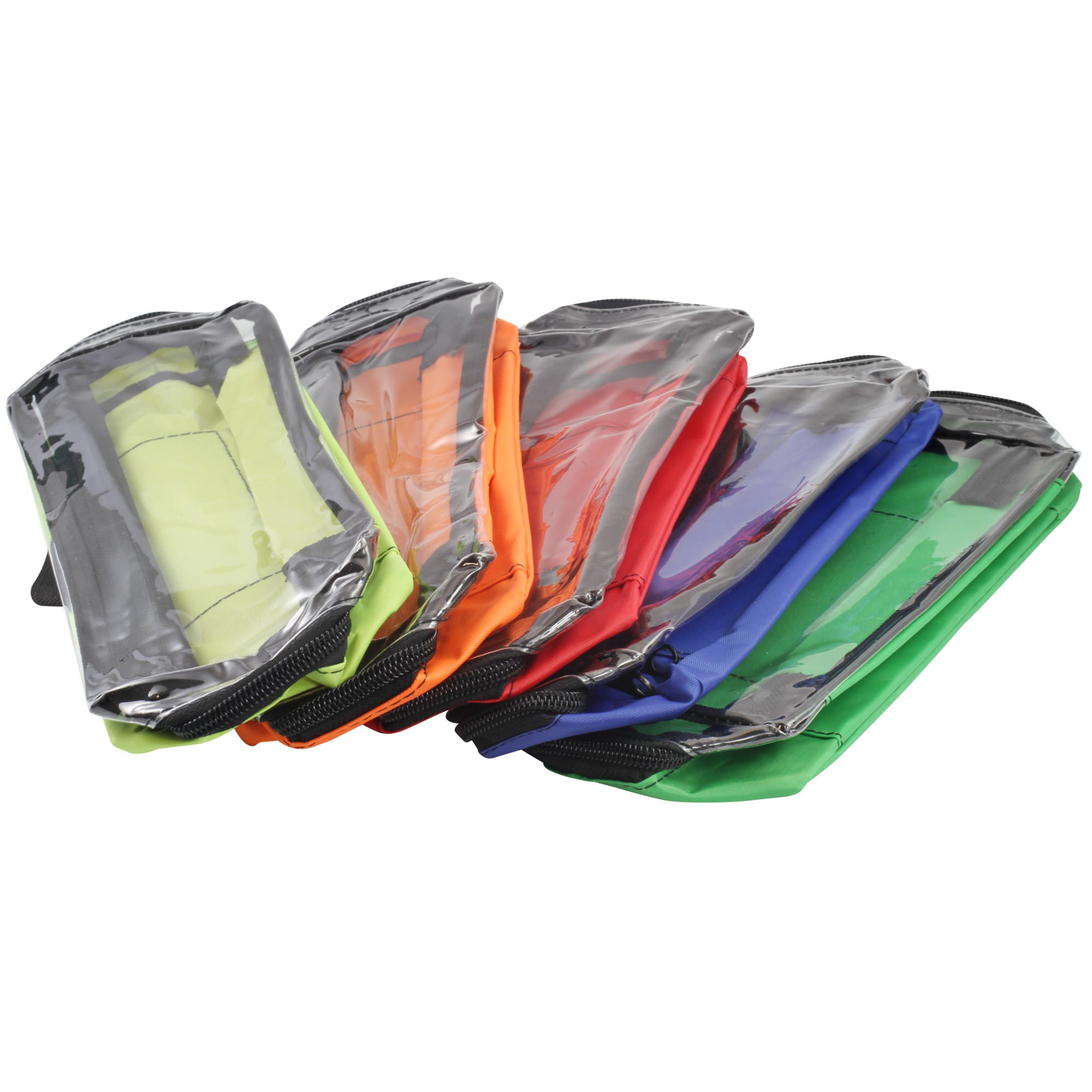 Modultaschen SET Nylon in 5 Farben für Notfallrucksack & Notfalltasche