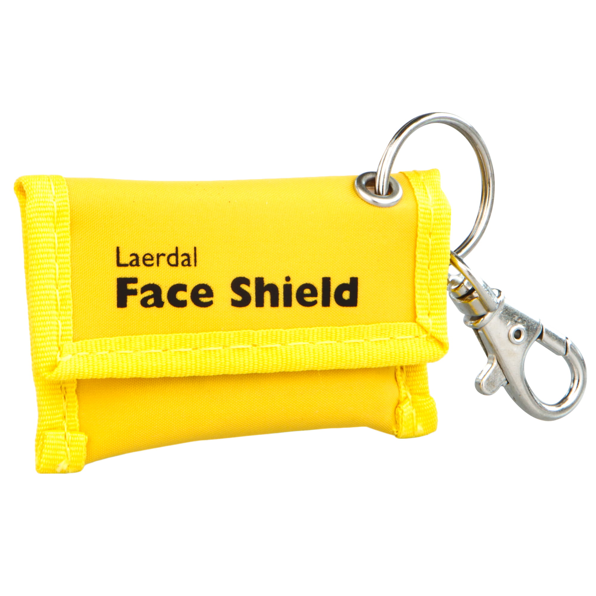 Laerdal FaceShield Beatmungstuch mit Schlüsselanhänger und Nylontasche