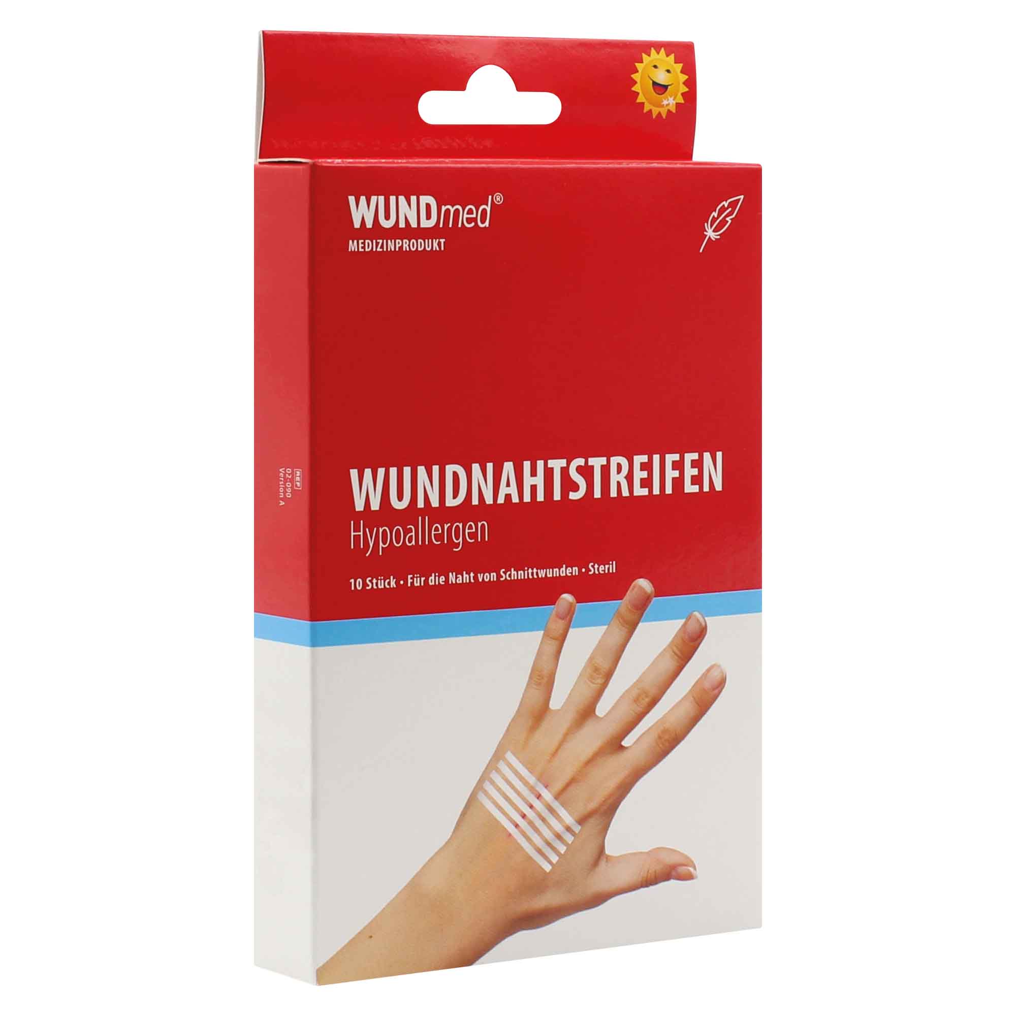 WUNDmed® Wundnahtstreifen steril 102 x 6,4 mm 2 x 5 Stück