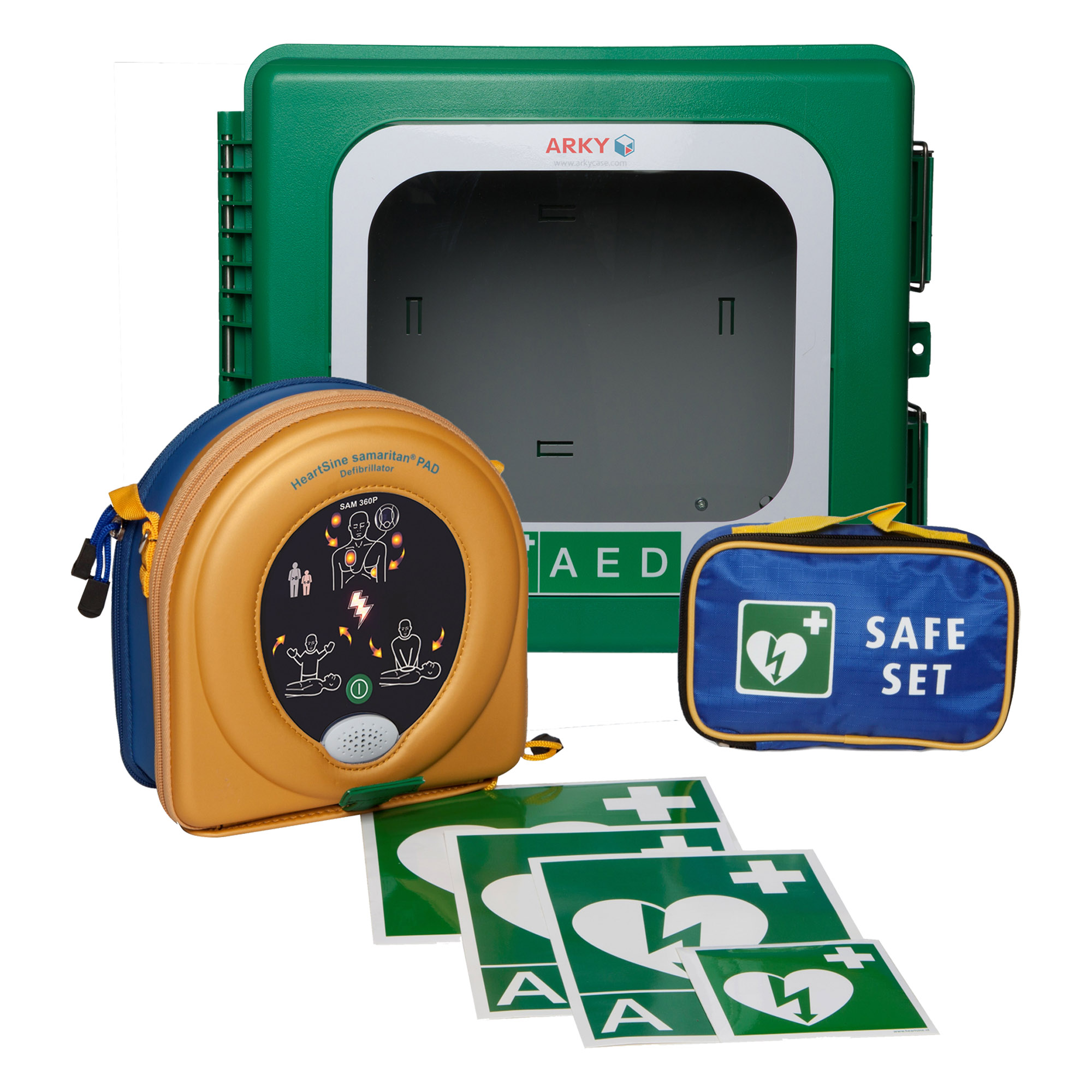 HeartSine Samaritan PAD 360P AED Defibrillator vollautomatisch