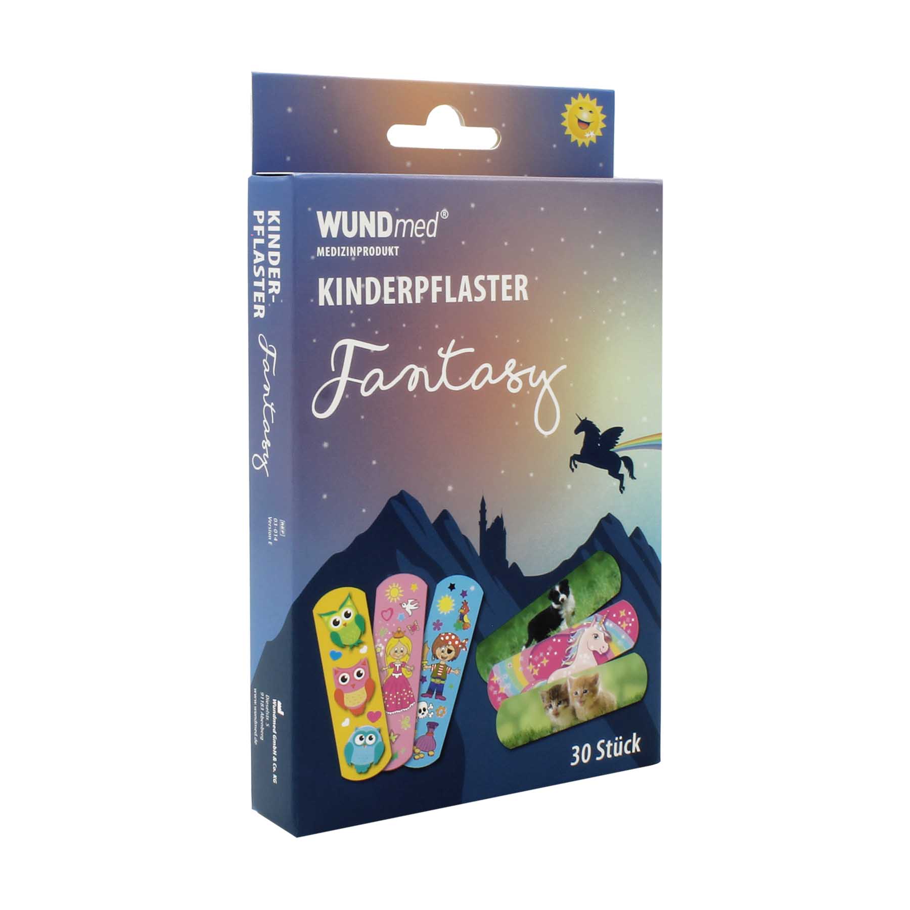 WUNDmed® Kinderpflaster "Fantasy" 63 x 19 mm 30 Stück/Packung