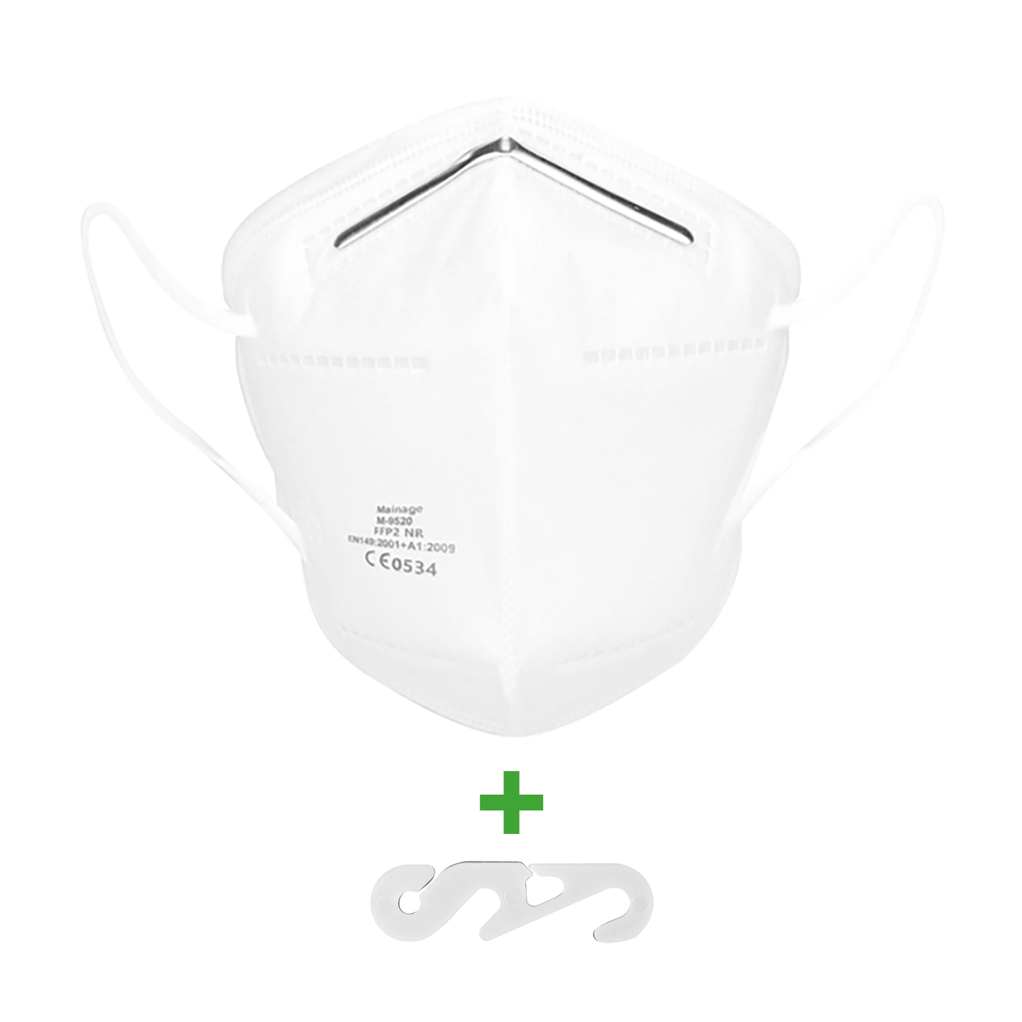AEROprotective Filtrierende Halbmaske FFP2 NR FFP-Maske 20 Stück